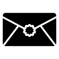 Poster - mail email letter envelope message notification ecommerce icon