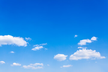 Wall Mural - sky with rare white clouds