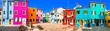 © Freesurf - Most colorful places (towns) - Burano island, village with vivid houses near Venice, Italy travel and landmarks