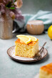 © ADDICTIVE STOCK - Lemon cake served on plate