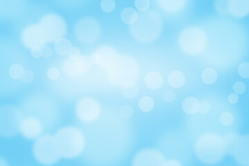 Wall Mural - abstact blue bokeh light background