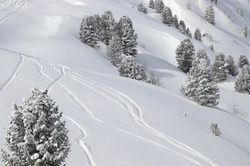 Sticker - Off piste skiing in Austria