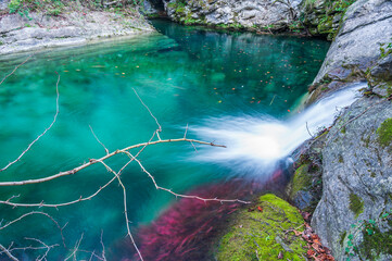 Little waterfall in Nervi