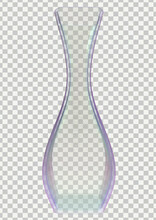 Glass Vase PNG Render