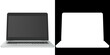 © Francesco Milanese - 3D rendering illustration of a laptop notebook pc