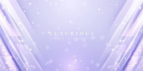 Wall Mural - luxurious abstract blue background with shiny gold lines and empty space for your promotional text
