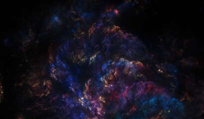 Wall Mural - Radiant Magic Nebula