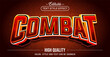 © Rtn_Studio - Editable text style effect - Combat text style theme.