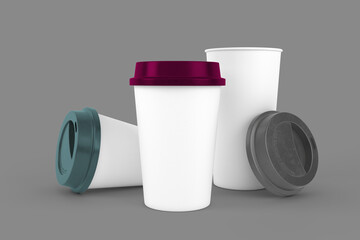 3 Sizes Coffee Cup 