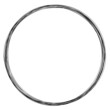 © brovarky - Round frame skein of wire, black circular wound frame