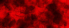 Red Marble Texture And Background For Design,  Grunge Background With Copy Space For Text, Scary Red Wall For Background. Red Wall Scratches, Blood Dark Wall Texture Background,  