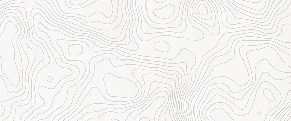 Wall Mural - topographic line contour map background, Topographic map and landscape terrain texture grid, Abstract lines background. Contour maps. Vector illustration.