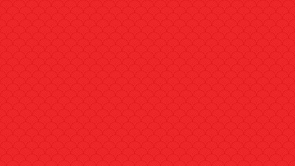 Abstract seamless colorful red japan circle pattern background