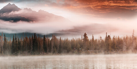 Wall Mural - Lake in Oregon