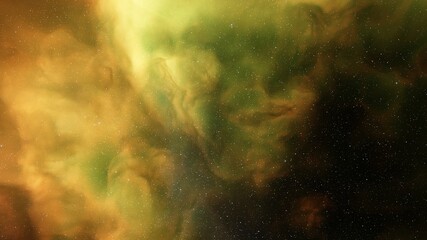 nebula gas cloud in deep outer space