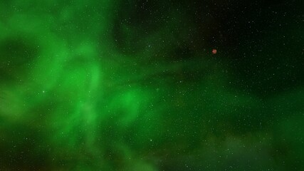 nebula gas cloud in deep outer space