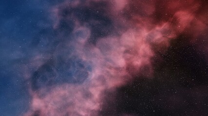 nebula gas cloud in deep outer space