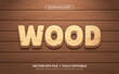 © Capativ Design - Wood Editable Vector Text Effect.