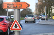 deviation priorité axe routier traffic route circulation Bruxelles