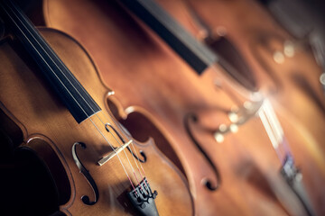 Violin and cello classical music background