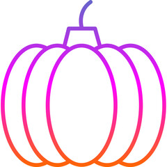 Wall Mural - Pumpkin Icon