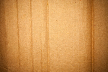 Wall Mural - Recycling brown cardboard texture.