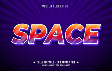 Wall Mural - Editable text effect spring season modern style space word shiny background