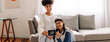 © (JLco) Julia Amaral - Lesbian mothers-to-be holding up their ultrasound scan