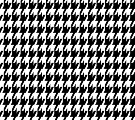 abstract modern hounds tooth pattern crows feet seamless geometric design for print