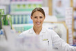 © Yuri A/peopleimages.com - Assisting you with your medicinal needs. Portrait of an attractive young pharmacist at work.