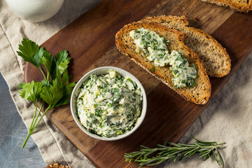 Sticker - Healthy Homemade Herb Butter and Bread