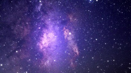 intergalactic travel through neon glowing clusters of stars and galaxies to the far reaches of the u