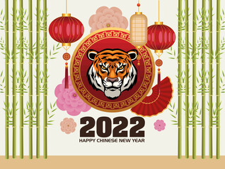 Poster - chinese new year postcard