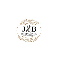 JB Beautiful elegant logos or wedding monograms collection