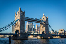 Tower Bridge, A Grade I Listed Combined Bascule And Suspension Bridge In London, Built Between 1886 And 1894, Designed By Horace Jones And Engineered By John Wolfe Barry, London, England, UK