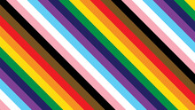 Pride Background With LGBTQ Pride Flag Colours. Rainbow Stripes Background In LGBT Gay Pride Wallpaper