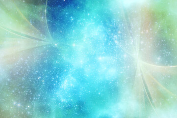 Wall Mural - abstract mystic mystical magic fantasy background in pastel colors and stars like spiritual and ange
