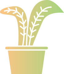 Wall Mural - Plant icon