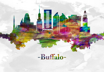 Wall Mural - Buffalo New York 