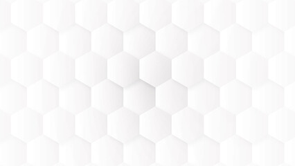 Wall Mural - hexagon concept design abstract technology background vector EPS, Abstract white hexagon concept background, soft white background.	