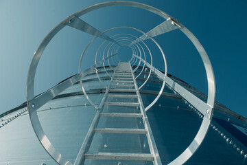 metal ladder