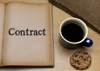 Wall Mural - Contract