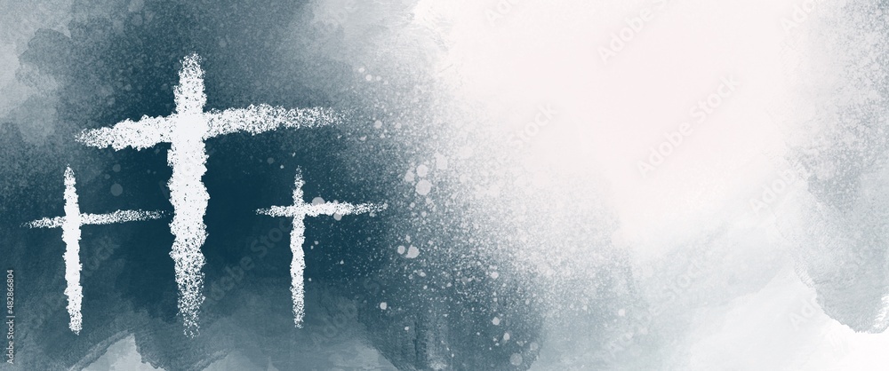 cross illustration Religious concepts, for inserting text messages ...