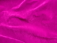 Pink Velvet Fabric Texture Used As Background. Empty Pink Fabric Background Of Soft And Smooth Textile Material. There Is Space For Text..