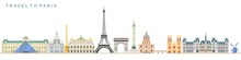 Paris Landmarks And Monuments