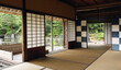 Interor of the Katsura Imperial Villa in Kyoto