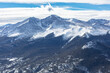 Aerial view of Long's Peak, Colorado