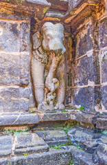 Canvas Print - The elephant in wall, Pilimathalawa, Sri Lanka