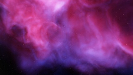 nebula gas cloud in deep outer space	
