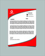 © MHasan2021 - Letter Head Design, Business latter head Pad Design. abstract creative letterhead design set a4 size and unique shape colorful work theme style design corporate company Latter Head.